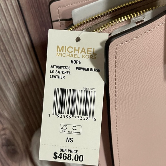 Michael Kors Large Hope Blush Pink - Picture 3 of 7